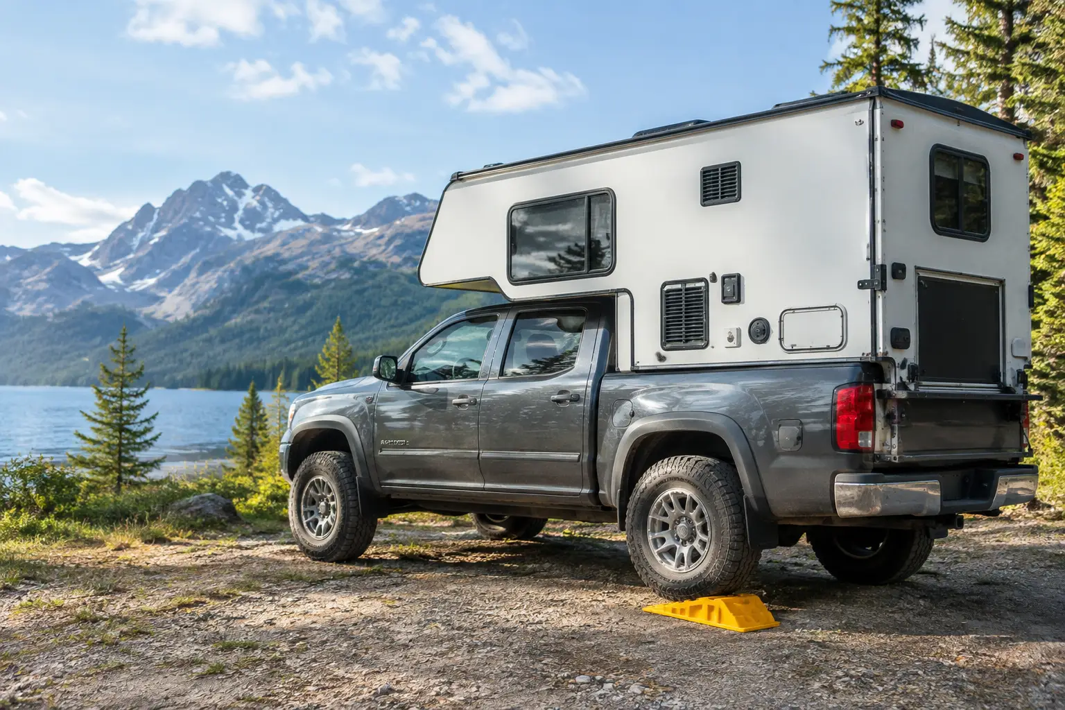 How to Level a Truck Camper Without the Wobble
